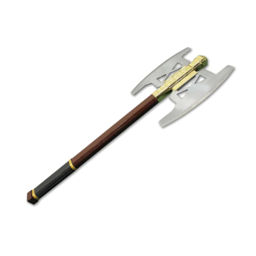Handmade Gimli Battle Axe Replica From Lord of The Rings with a Golden Touch 5png