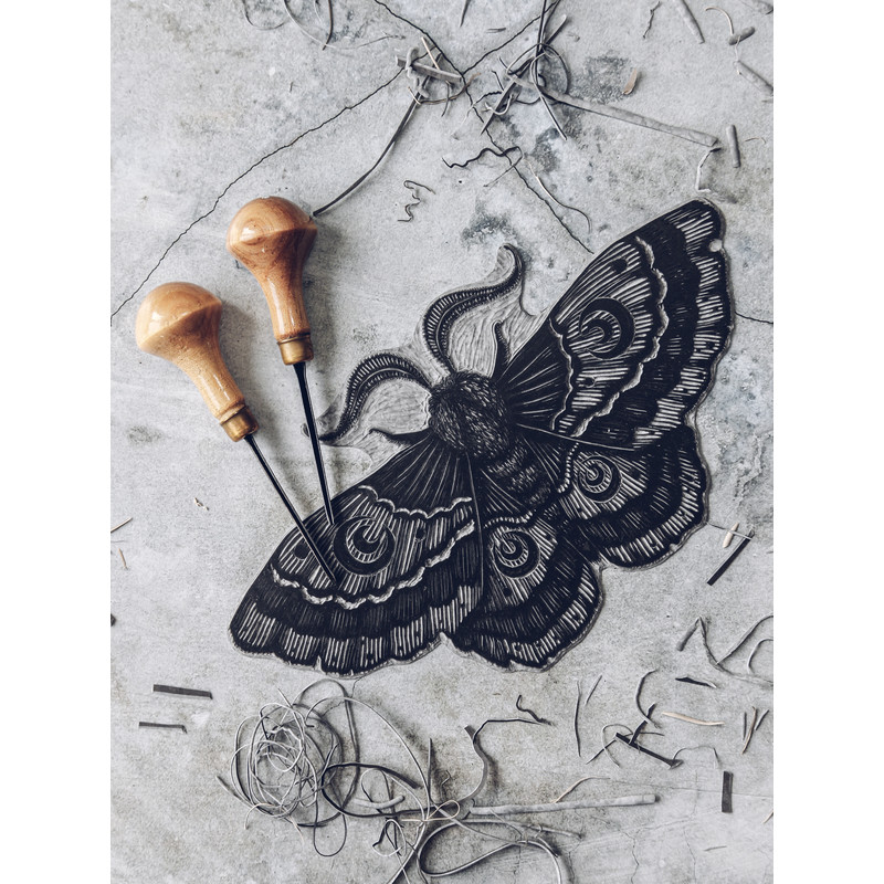 linocut print night moth-10.jpg