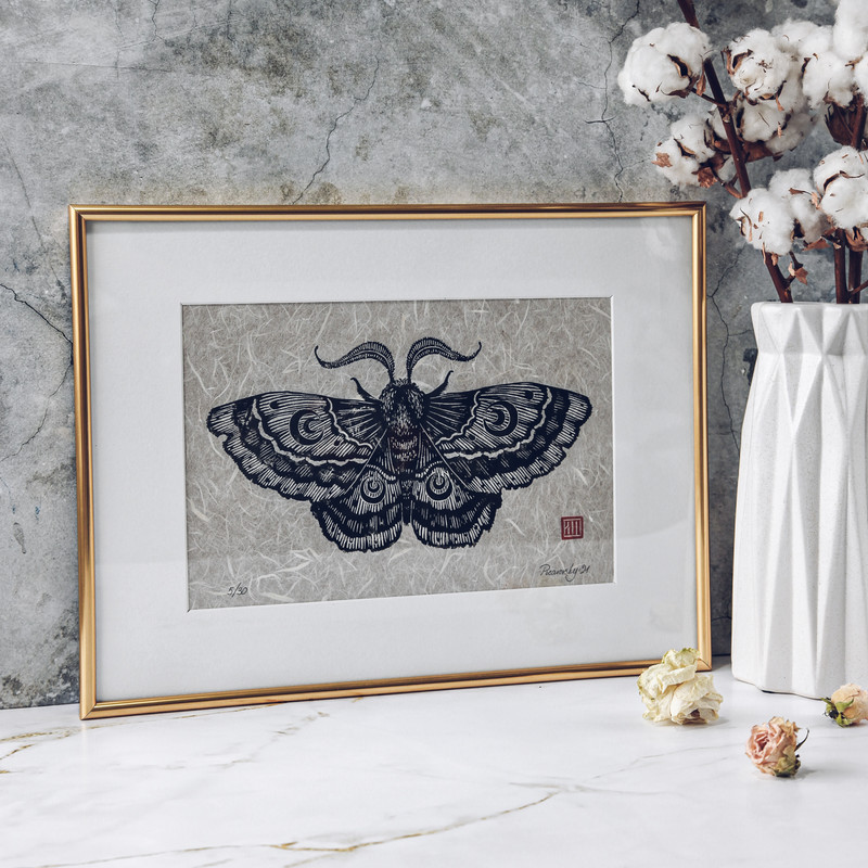 linocut print night moth-11.jpg