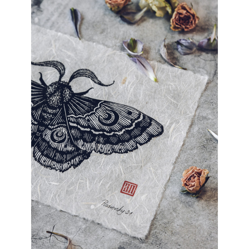 linocut print night moth-6.jpg