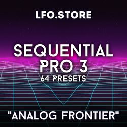Sequential Pro 3 "Analog Frontier" 64 presets