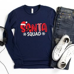 Santa Squad Shirt, Santa Shirts, Christmas Shirts, Family Christmas Shirts, Funny Santa Shirt, Christmas Santa Shirt, Ch