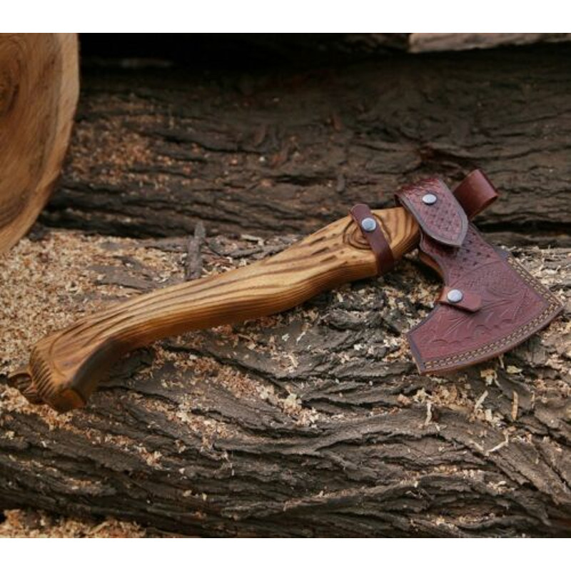Hand-Forged Viking Carbon Steel Tomahawk with Integral Design for Camping and Hiking (1).jpg