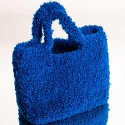Crochet Boucle bag video tutorial in English, easy crochet bag pattern, step by step video tutorial, DIY crochet bag