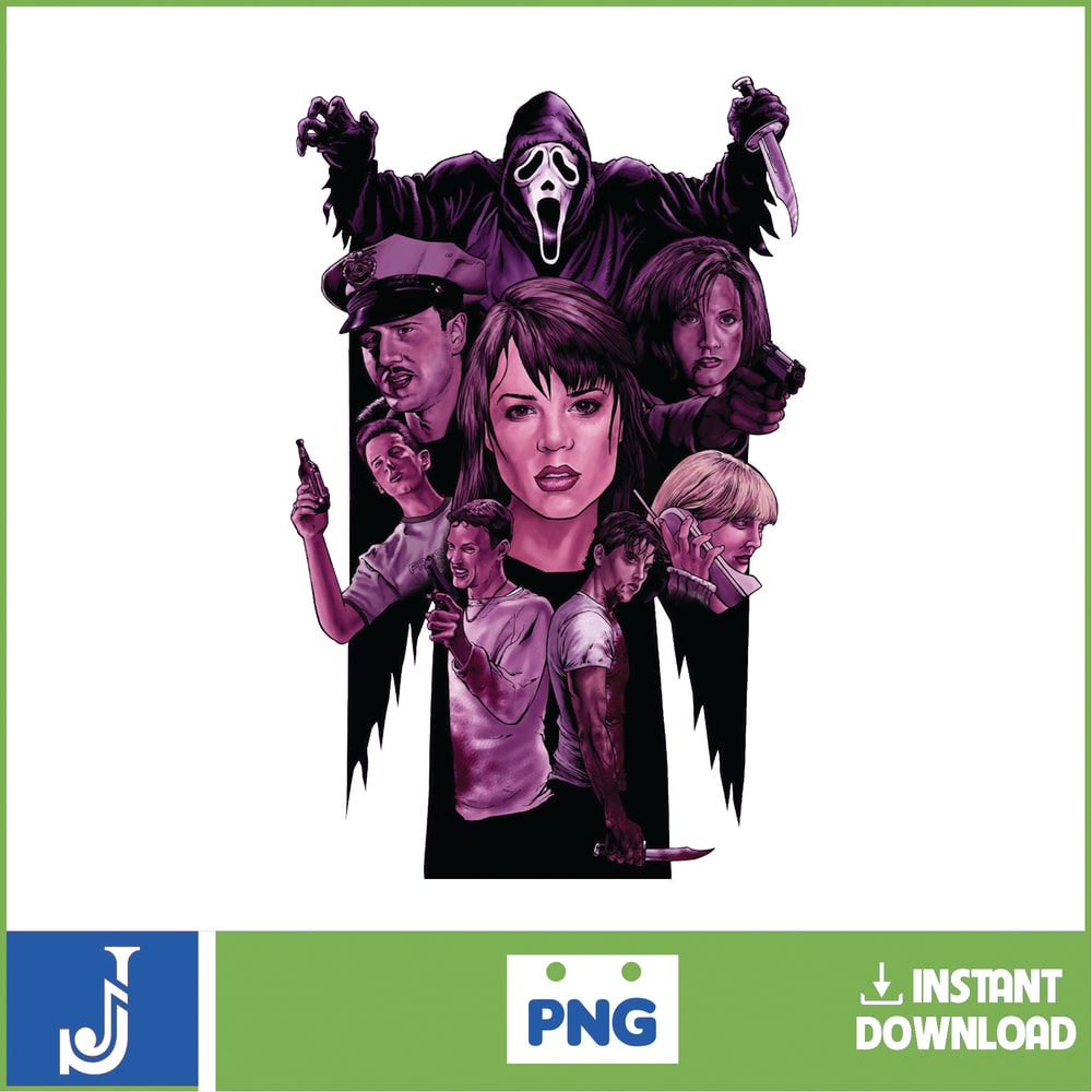 Halloween PNG, Scary Movies Horror Characters Sublimation Designs Halloween Horror Serial Killers Shirt Printing Halloween (5).jpg