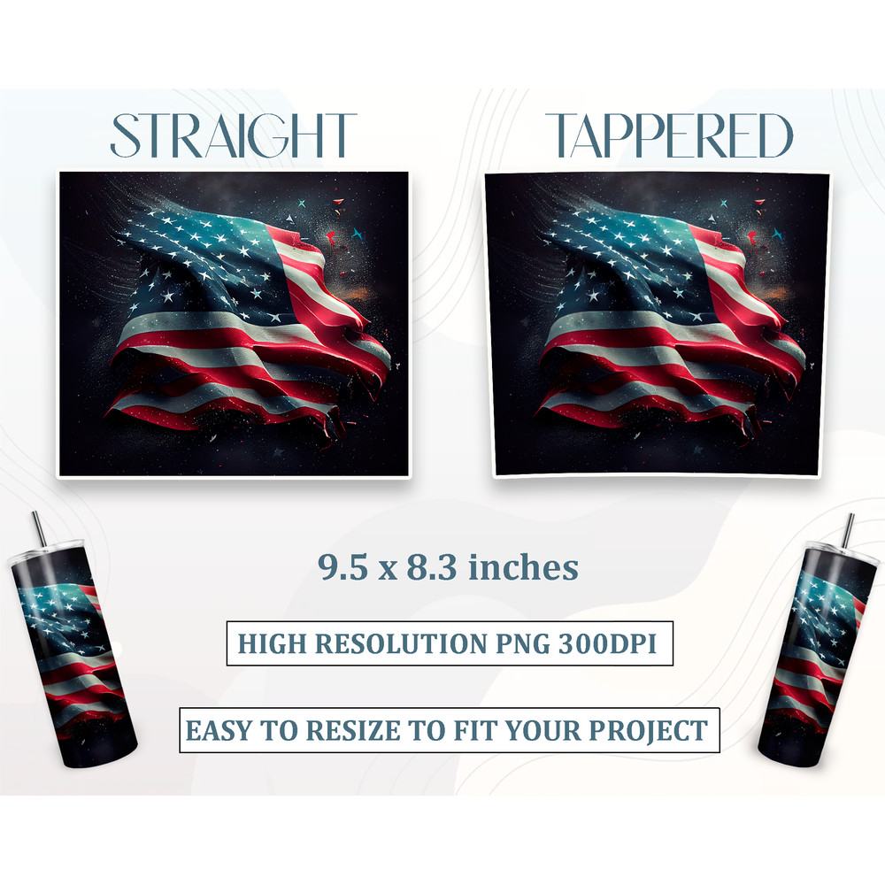 018_AmericanFlag_Tappered and Straight.png