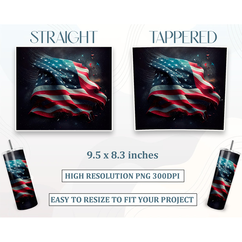 018_AmericanFlag_Tappered and Straight.png