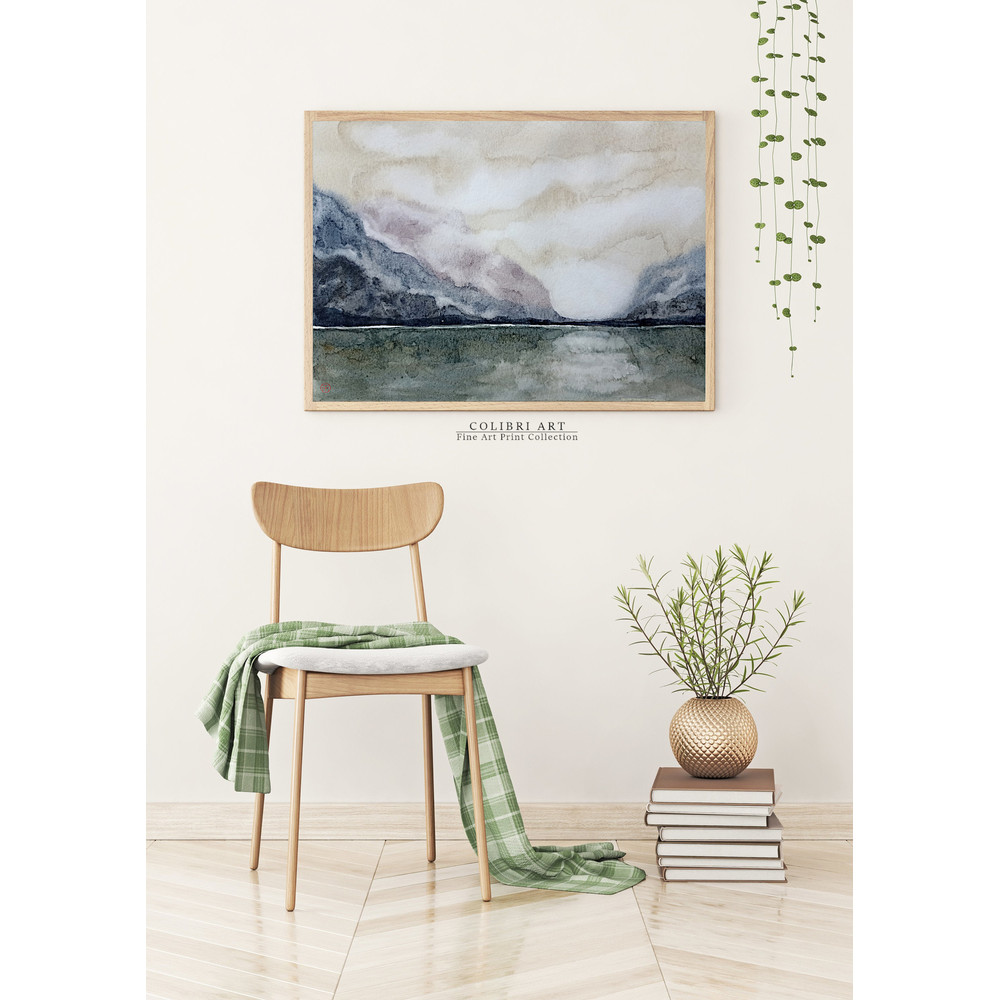 Mountain Painting Muted Art Print Landscape 5 N12.jpg