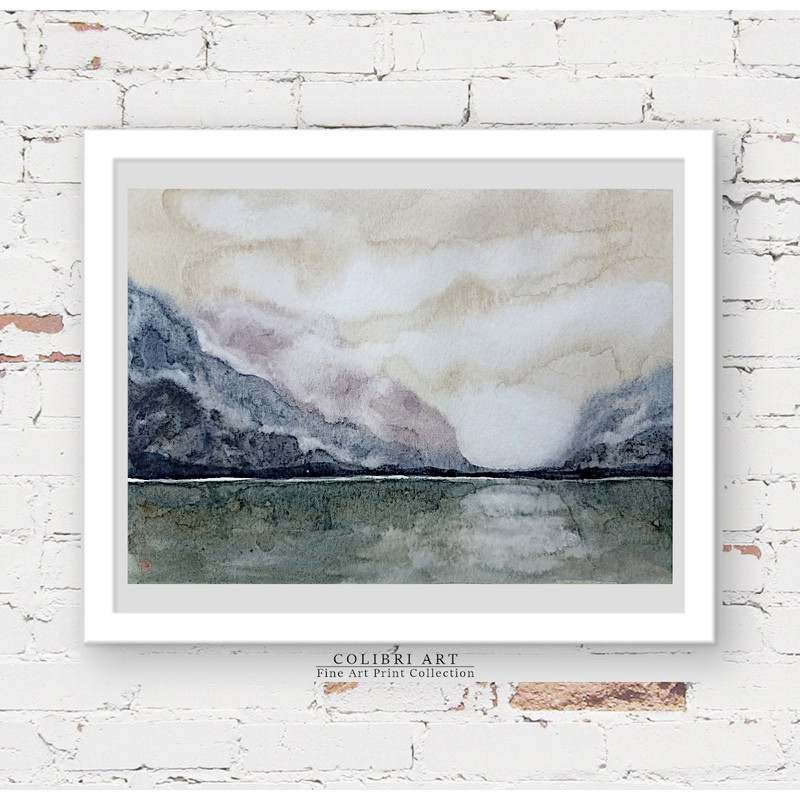 Mountain Painting Muted Art Print Landscape 4 N12.jpg