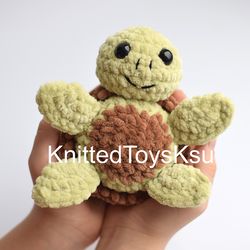 crochet turtle pattern, tortoise PDF pattern, turtle amigurumi pattern Mothers day gift for her