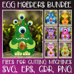 Funny Monsters| Egg Holders Bundle