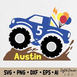 birthday monster truck svg, birthday boy svg, birthday boy monster truck svg, birthday monster truck svg
