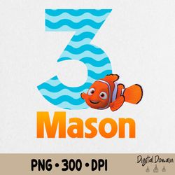 nemo birthday png, nemo png birthday, finding nemo png, custom birthday tees, disney nemo birthday png, birthday nemo bo