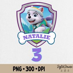 paw patrol birthday png for girls and boys, patrol birthday png, birthday family matching party png, patrol family, birt