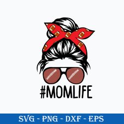mom life svg, mom messy bun svg, mother's day svg, png dxf eps digital file