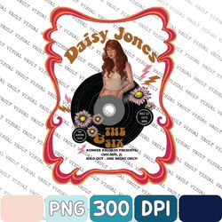 aurora tour daisy jones & the six printable png, bookish merch, regret me png, daisy jones and the six ticket png
