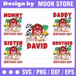 personalized barn birthday boy png, farm birthday png, tractor birthday png, farm birthday printable family, country bir