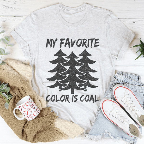 My Favorite Color Is Coal Tee