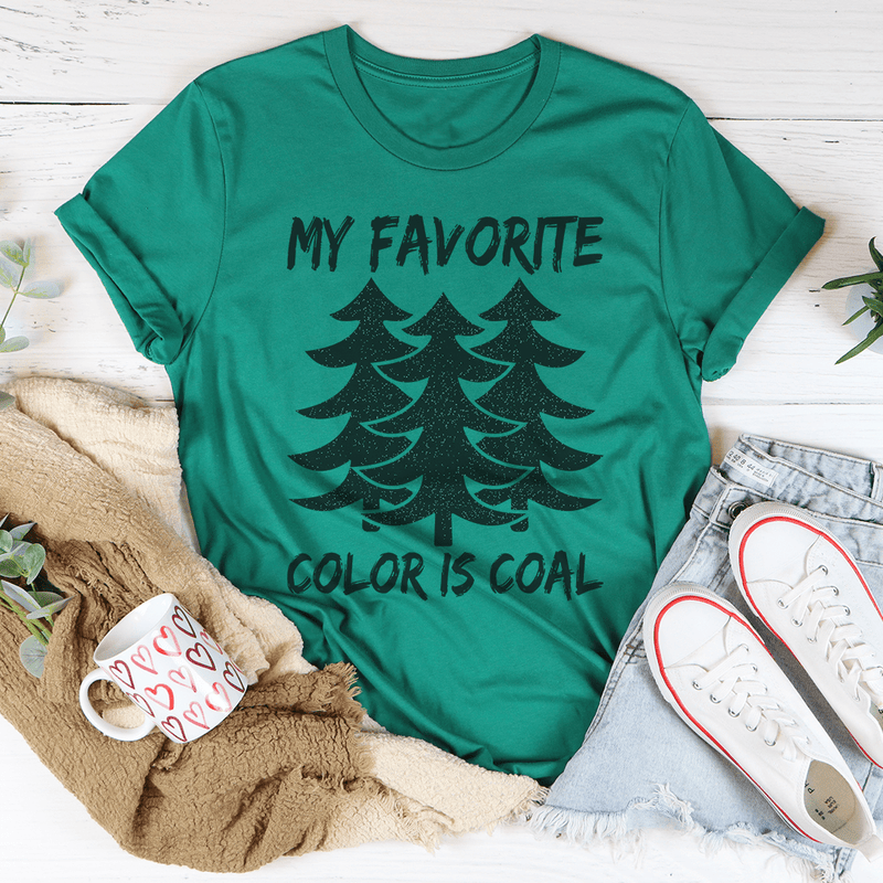 My Favorite Color Is Coal Tee