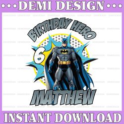 Personalized Batman Png , Batman Custom Birthday Png , Batman Matching Family, Justice League Batman , Batman Party, Dig