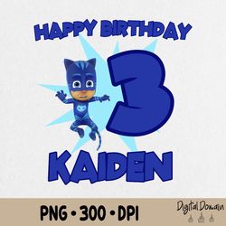 custom pj masks family birthday png, pj masks birthday boy png, pj masks birthday girl png, pj masks kids party png