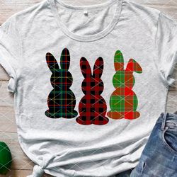 easter bunny sign. easter rabbits, buffalo plaid prints sublimation designs