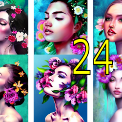 beautiful women, goddess, sticker, card, scrapbooking-5