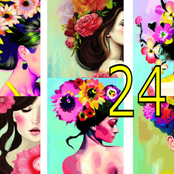 beautiful women, goddess, sticker, card, scrapbooking-10