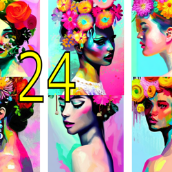 beautiful women, goddess, sticker, card, scrapbooking-11