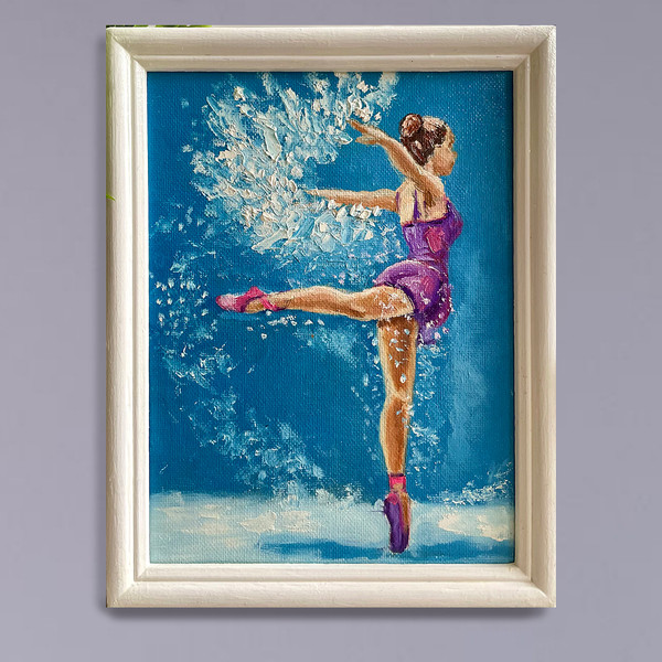 ballerina art painting