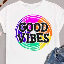 Good vibes Quote Sun Sea Ocean Cruise Summer color print