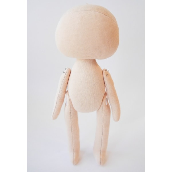 Sewing rag doll body PDF pattern, Baby doll pattern to make | Inspire ...