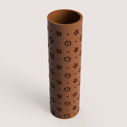 flower pattern roller pin for polymer clay