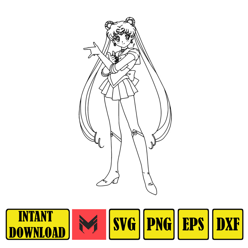 Sailor Moon, Sailor Moon, Sailor Moon svg, Feminist svg, Girls svg, woman svg, equal rights svg (23).jpg