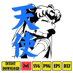 sailor moon, sailor moon, sailor moon svg, feminist svg, girls svg, woman svg, equal rights svg (8)