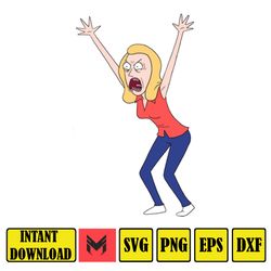 rick and morty svg, ricks portal svg, rick and morty portal svg, rick svg, morty svg, funny svg, tshirt svg, rick and mo