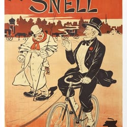 american cycles snell - cross stitch pattern counted vintage pdf - 111-74