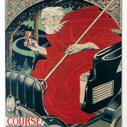 automobile club de belgique legia - cross stitch pattern counted vintage pdf - 111-76