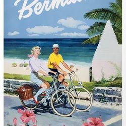 bermuda - cross stitch pattern counted vintage pdf - 111-82