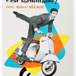 ca cest formidable chante  - cross stitch pattern counted vintage pdf - 111-87