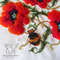 bumblebie red flowers beads embroidery.jpg