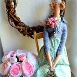 Summer Angel Tilda Tilda Angel Tilda doll Handmade Doll Doll for Wife Sister Girl Girlfriend Mom Daughter Decor House