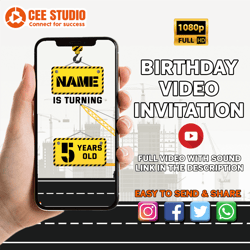 construction birthday invitation dump truck birthday party invitation digger excavator dumper construction site party