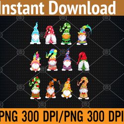 womens gnomies easter spring gnomes png, digital download