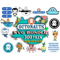 300 files octonauts svg bundle