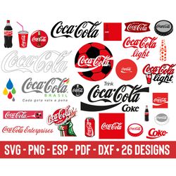 coca cola bundle svg, coca cola svg