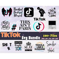 tiktok svg bundle 1100 files