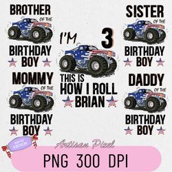 Birthday Boy Car Png, Race Cars Birthday Png, Family Matching Racing Cars Png, Personalized Birthday
