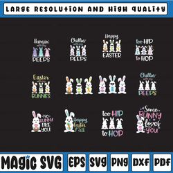 easter bunnies bundle svg, kids easter svg, easter day svg , he is risen, easter bunny, digital download