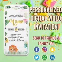 dinosaur baby shower bundle, dinosaur baby shower video invitation, dinosaur baby shower games, baby shower boy